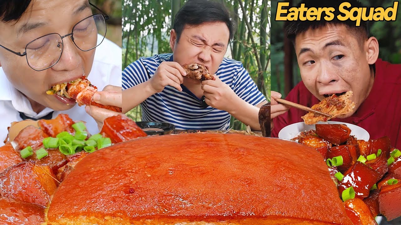Extra large elbow® food blind box еating spicy food and funny pranks