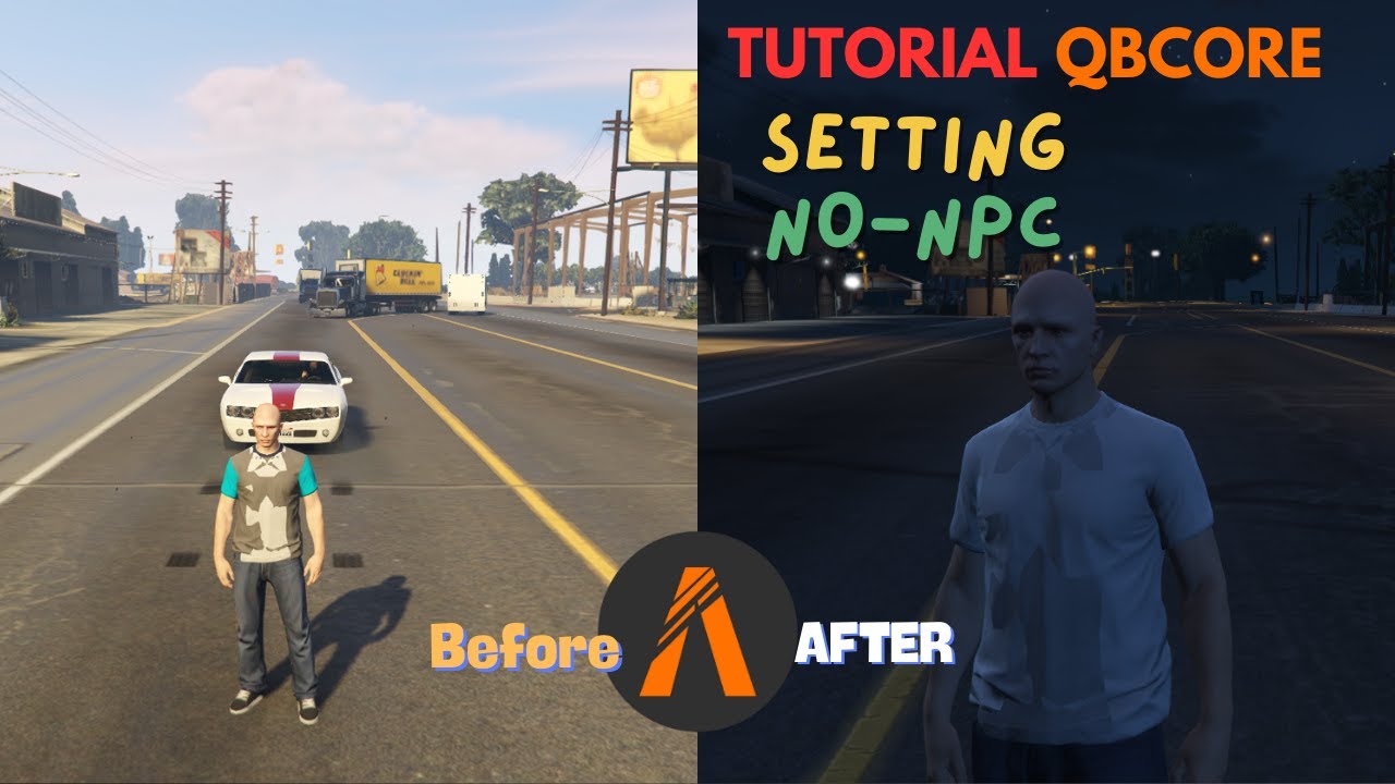 [QBCORE] | Tutorial Setting NPC di Server GTA5 FIVEM Terbaruu!!!