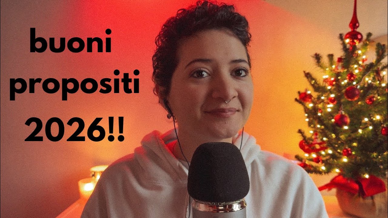 cambiamenti al canale + buoni  propositi 2026!! | asmr ita