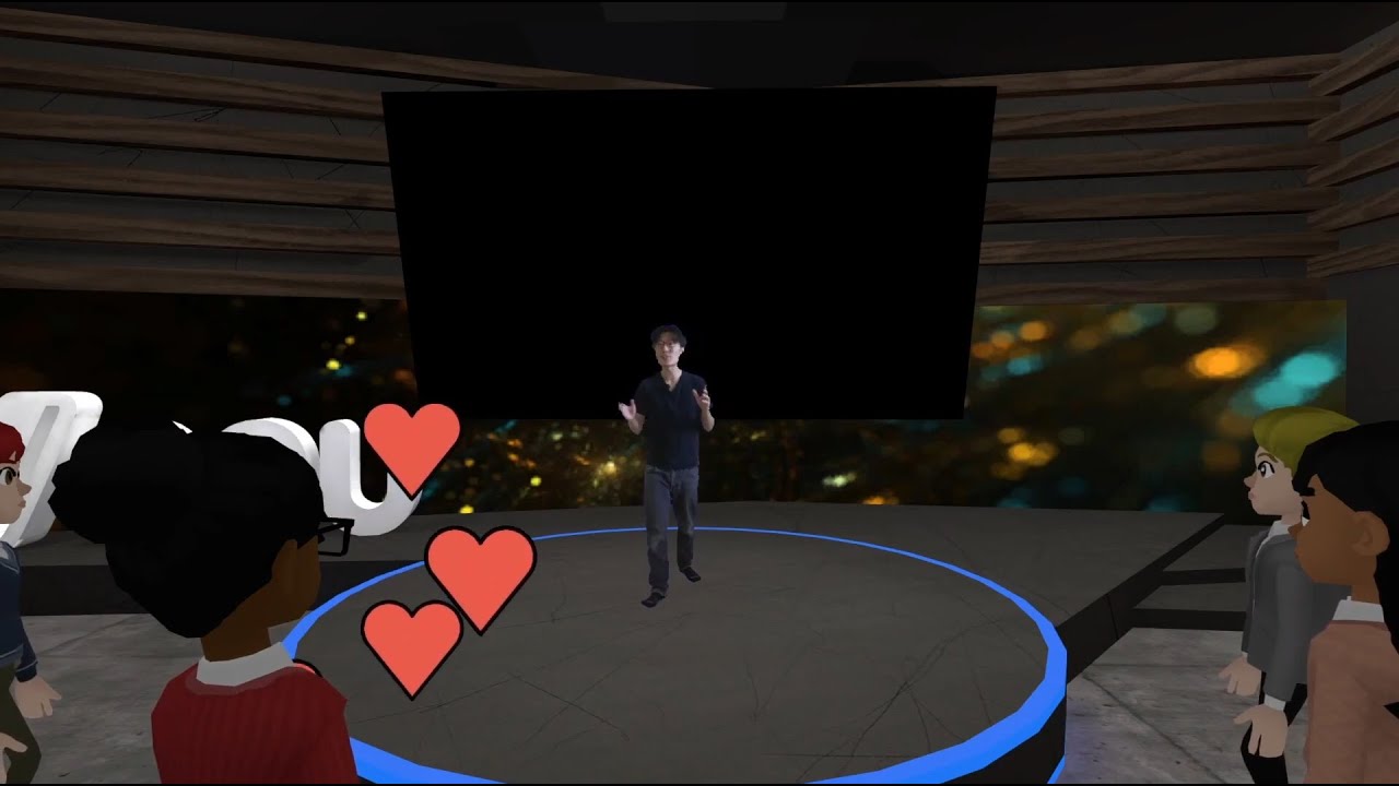 Metaverse Conference Hologram Keynote