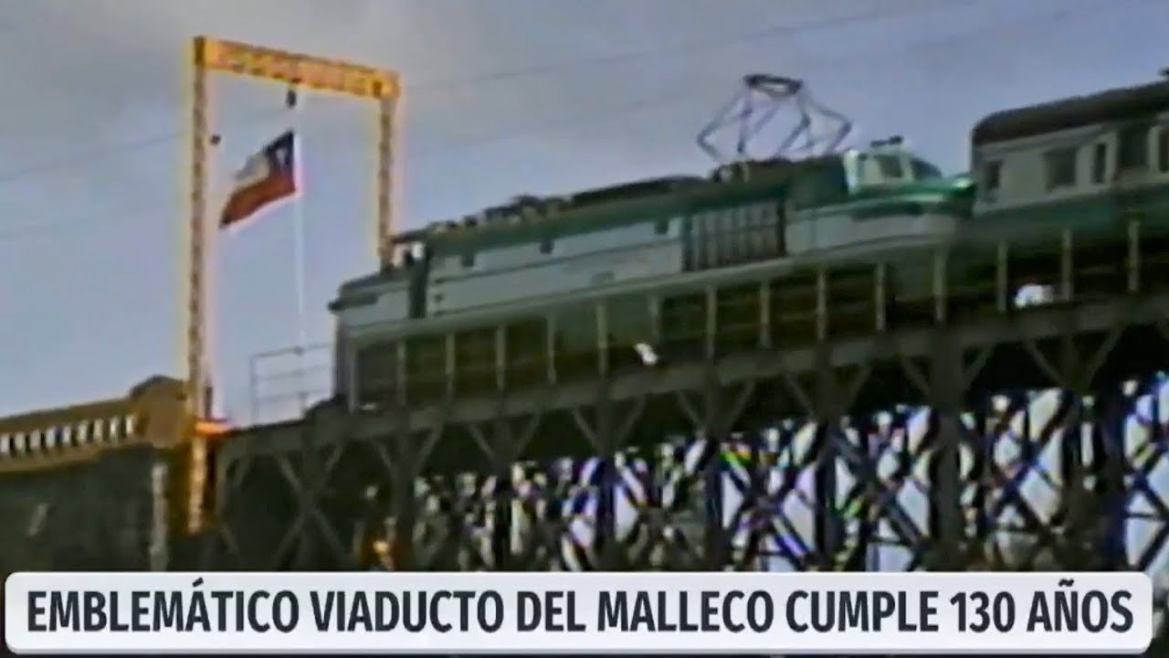 Viaducto del Malleco cumple 130 años - Reportaje de TVN