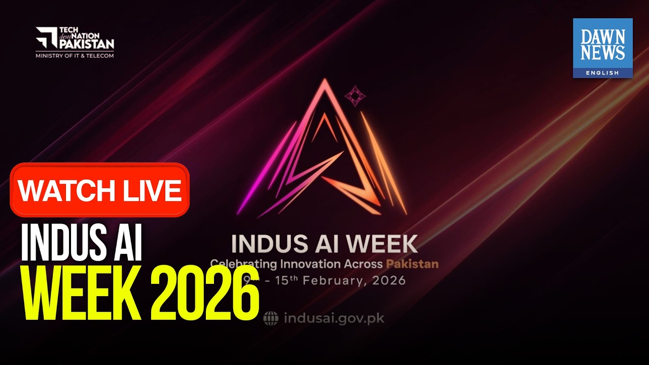 🔴 LIVE: Opening Ceremony of Indus AI Week | Dawn News English
