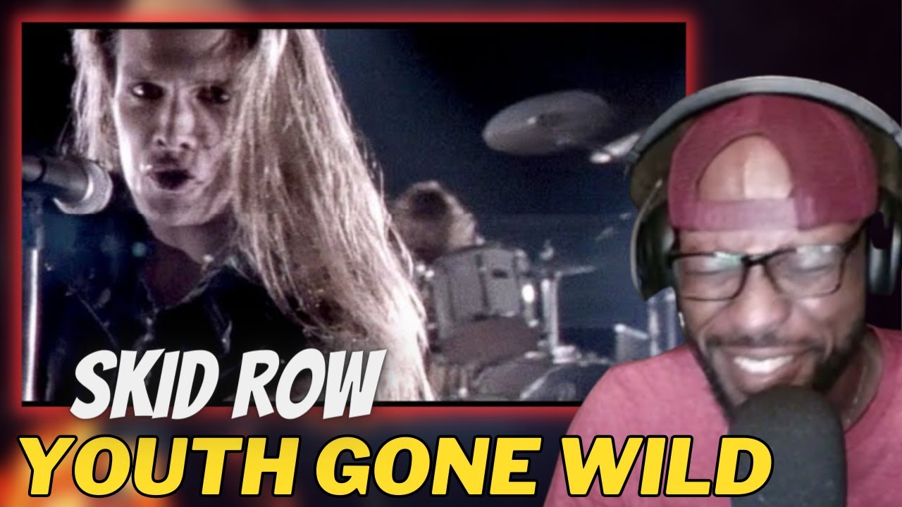 SKID ROW - YOUTH GONE WILD (OFFICIAL MUSIC VIDEO) | HARD ROCK CLASSICS | REACTION & REVIEW