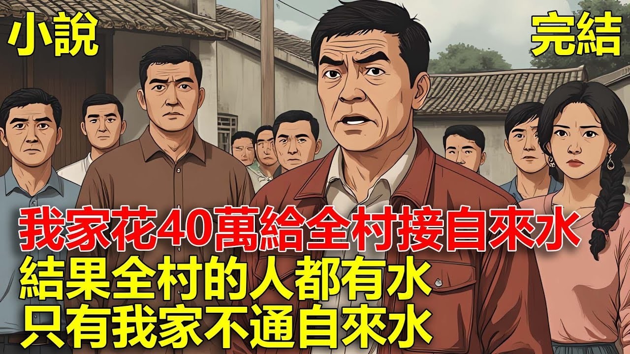 村裏不通自來水，我家花了40萬，支持村長給全村接自來水，結果全村的人都有水，只有我家不通自來水！#一口氣看完#小說#推文