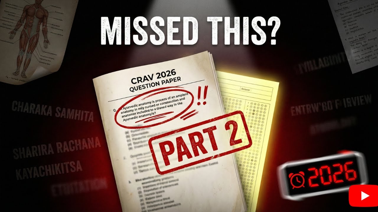 CRAV Question Paper & Answer Key 2026 | Part 2 Solved Exam Prep