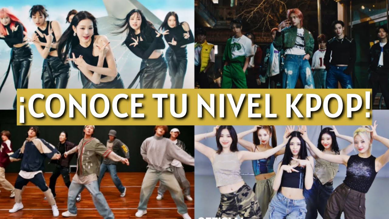 ¿Cuántos GRUPOS conoces? / conoce TU NIVEL de KPOP / JUEGO KPOP