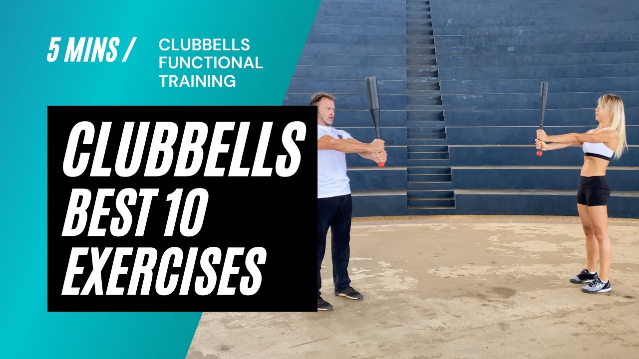 Clubbells Strength Best 10 Exercises + Book