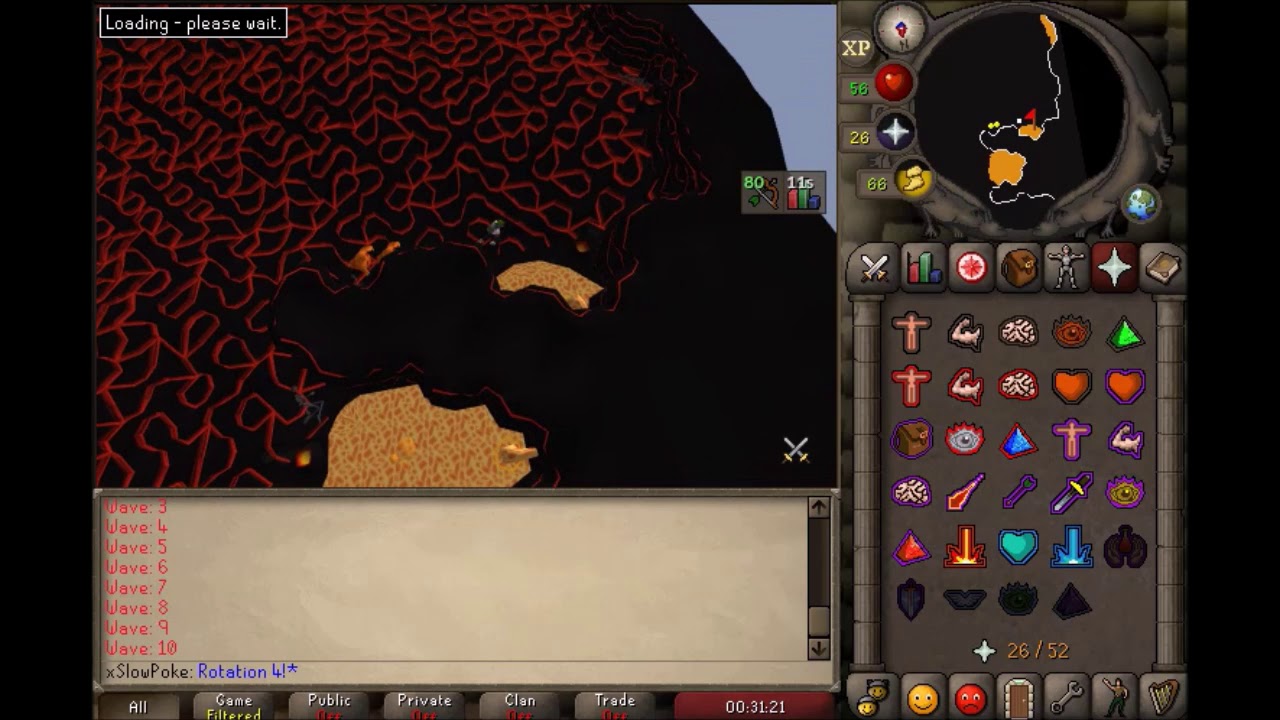 [OSRS] Full Fight Cave | Low Combat! Safe and Easy!