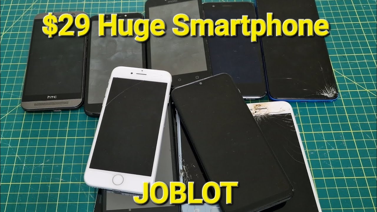 Cheap $29 Huge SmartPhone Android/ iPhone JOBLOT Purchased off eBay - EWASTE!