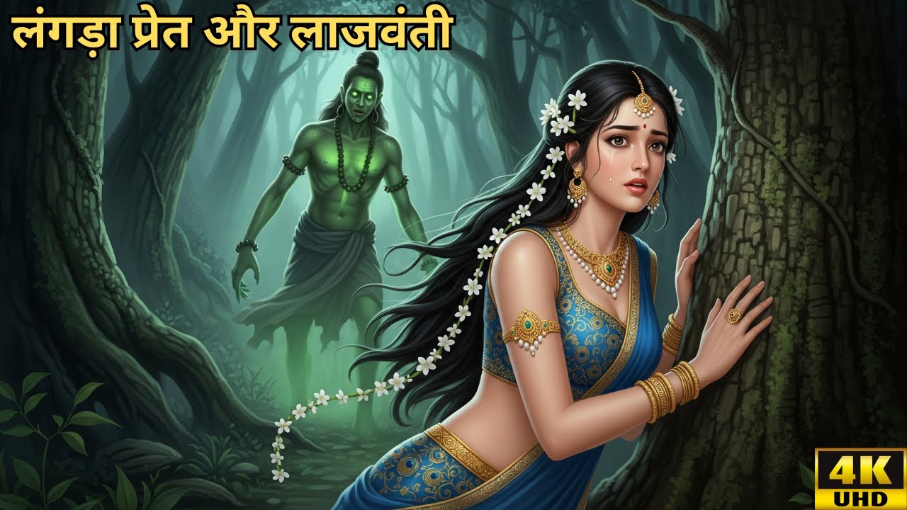 लंगड़ा प्रेत और लाजवंती की रहस्यमयी कहानी | डरावनी और प्रेरक लोककथा |#HindiHorrorStory #moralstory