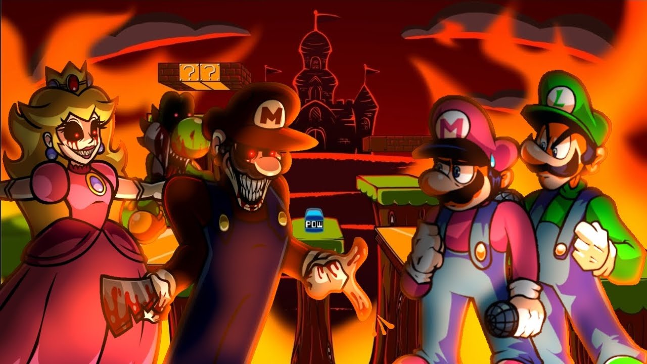 STARMAN SLAUGHTER BUT MARIO AND LUIGI SINGS IT! FNF COVER