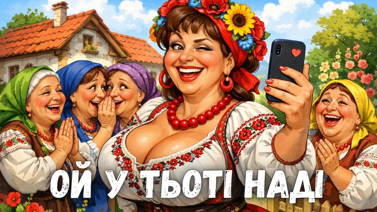 Ой у тьоті Наді  чоловік у Верховній Раді. ВЕСЕЛА ТА ЗАПАЛЬНА УКРАЇНСЬКА ПІСНЯ