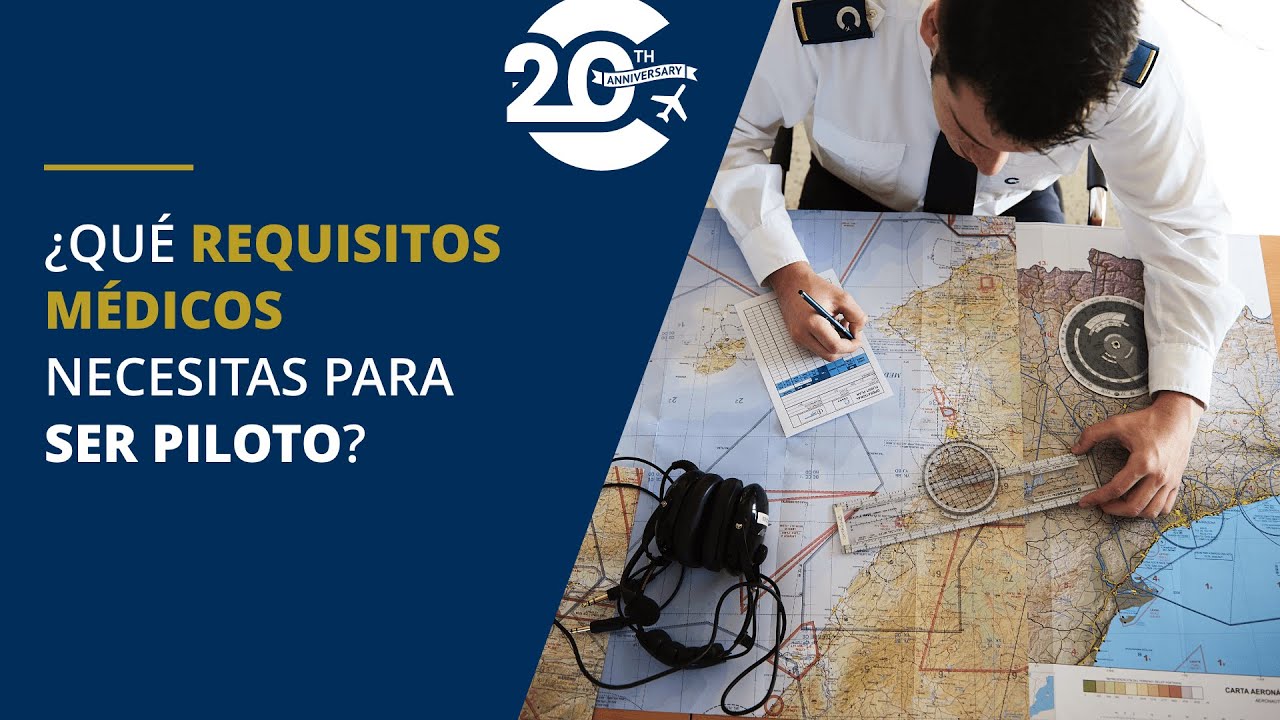 ¿Qué requisitos médicos necesitas para ser piloto? (parte 1) | CESDA