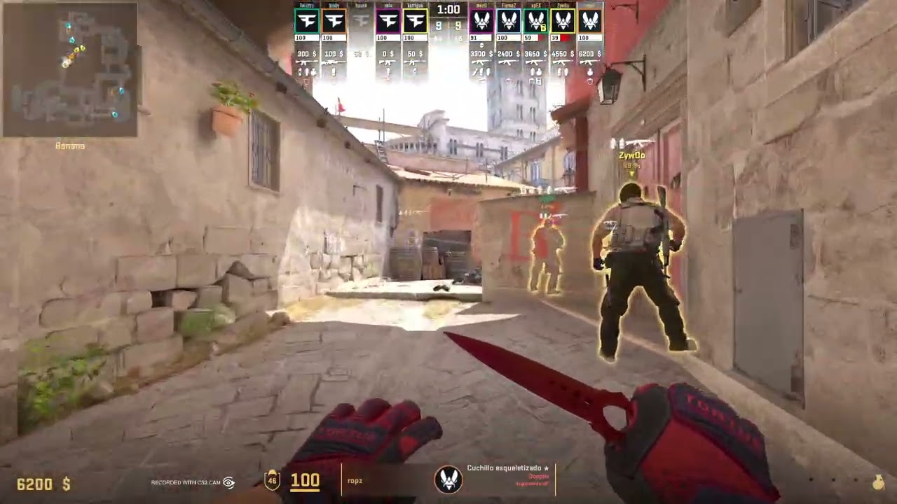 ropz | 9-4 | T Apartments on Inferno (1,94) vs FaZe @ ESL Pro League Season 22
