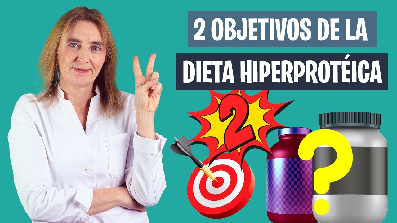 2 OBJETIVOS de una DIETA HIPERPROTÉICA | Dieta alta en proteínas | Nutrición deportiva