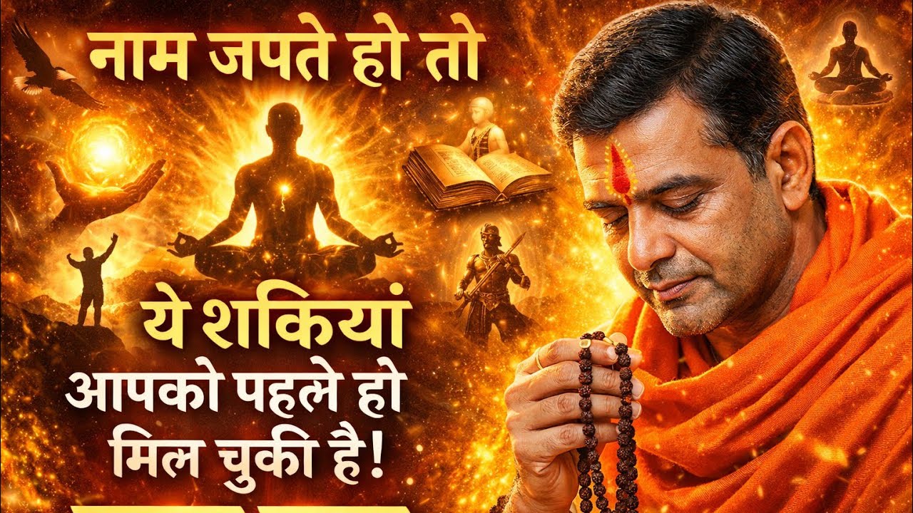 नाम जपते हो तो, ये शक्तियां आपको पहले ही मिल चुकी है | नाम जप | Naam Jap Benefits!Ram Mala Jap