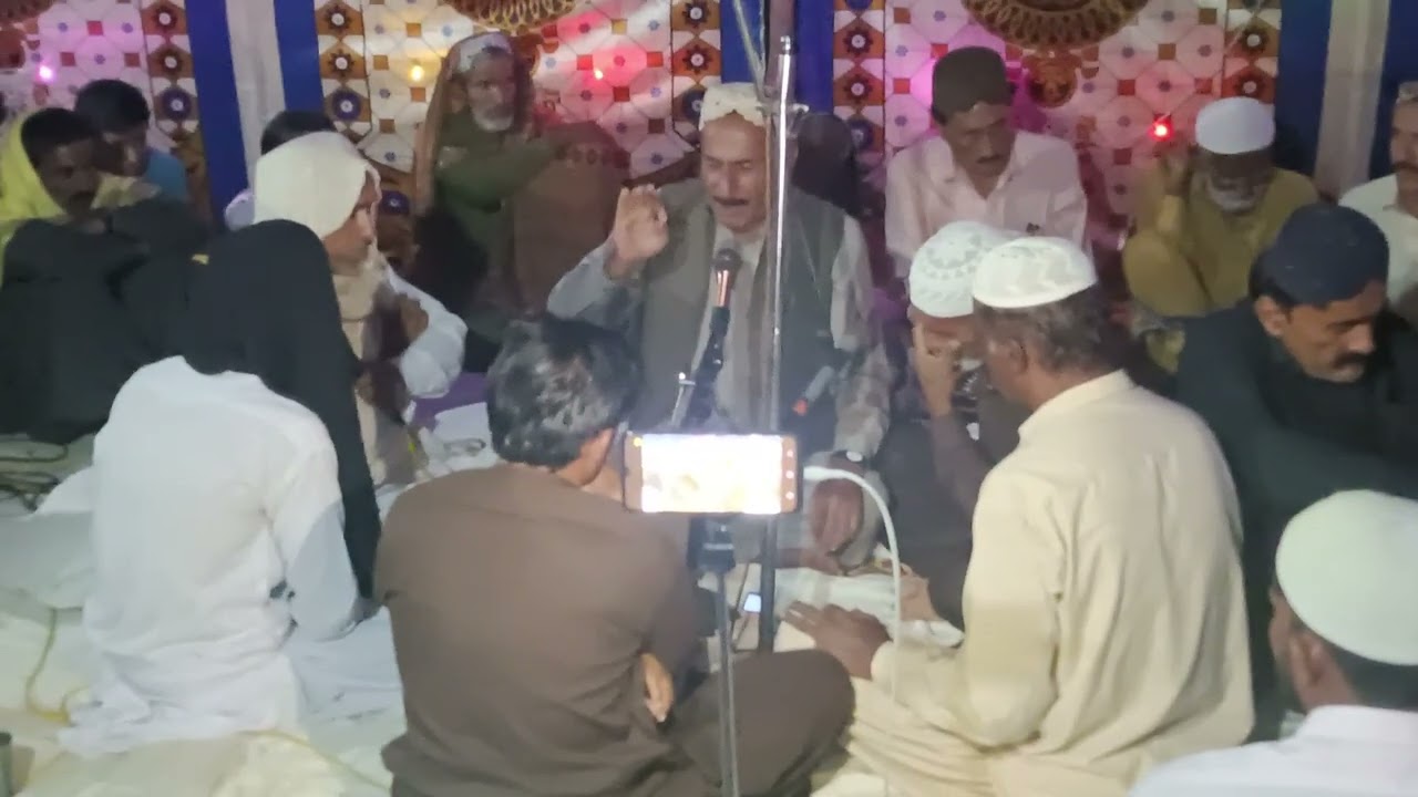 ڏوھيڙا علي محمد چانڊيو محفل مٺڙيو سومرا