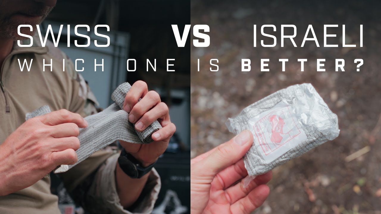 SWISS vs ISRAELI bandage
