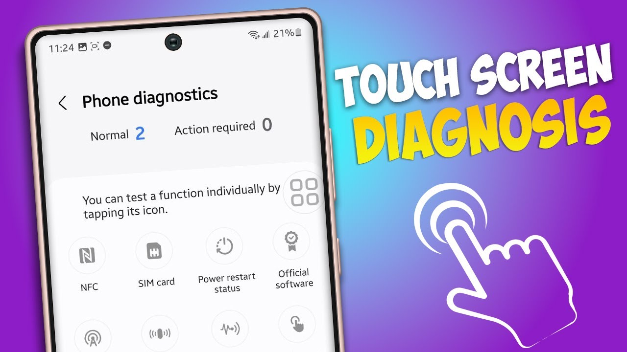 How to Do the Touch Screen Diagnostics on Samsung Phone | Test Touch Screen on Samsung