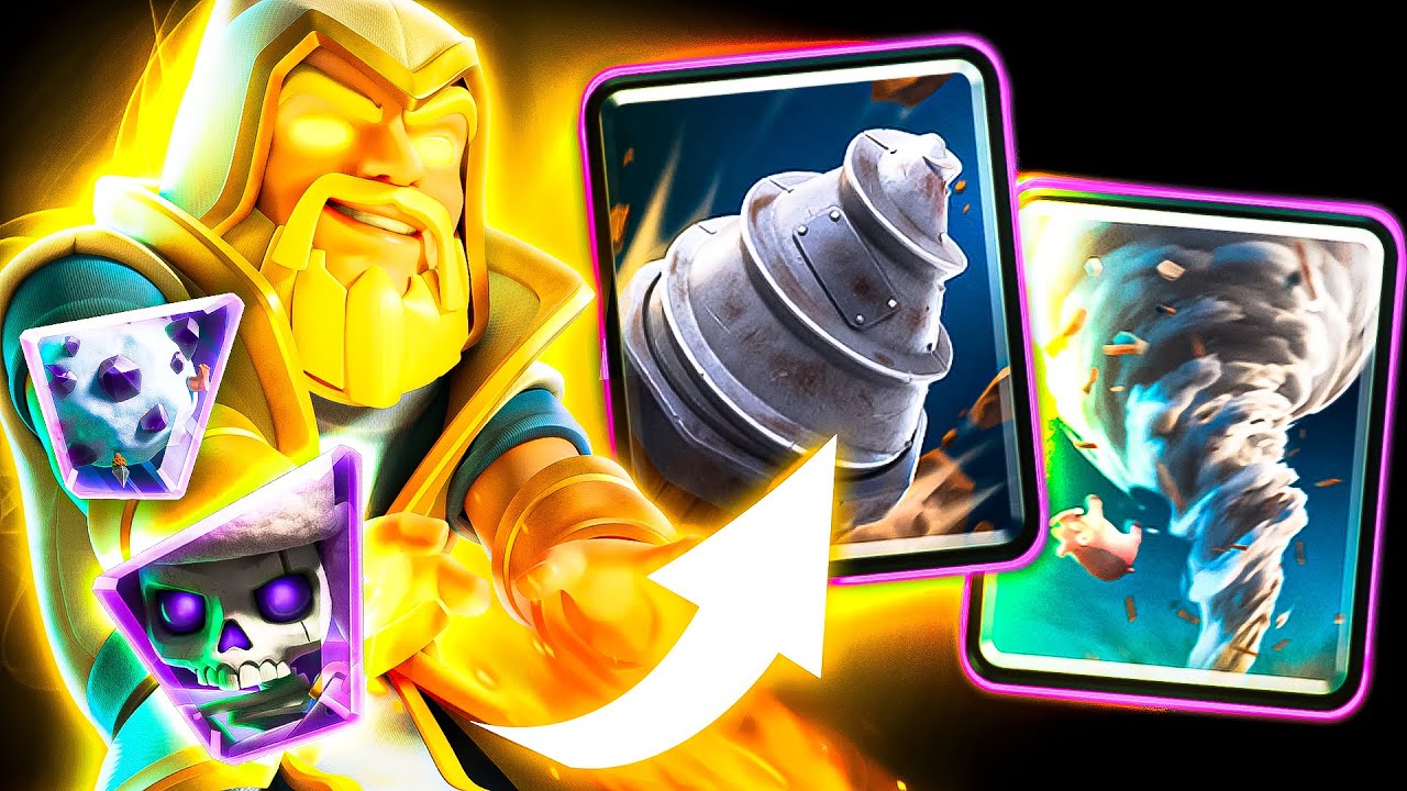 ¡¡MAGO DE FUEGO HÉROE + EXCAVADORA!! NUEVO META CLASH ROYALE 🤯