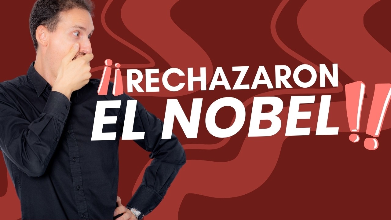 Escritores que rechazaron el PREMIO NOBEL de Literatura🏆