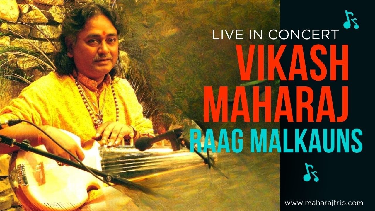 Pandit Vikash Maharaj | Sarod | Alaap | Raag Malkauns | Maharaj Trio