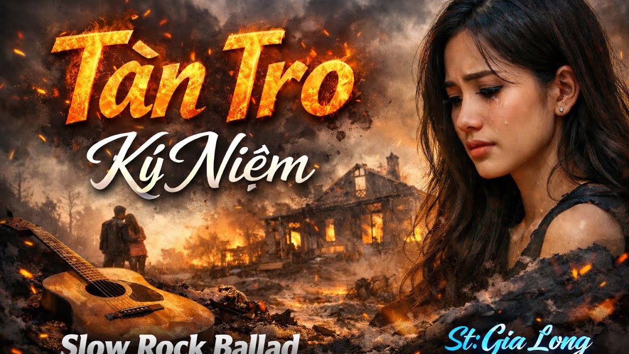Tàn Tro Kỷ Niệm - Gia Long | Slow Rock Ballad Buồn Tê Tái (Official Audio)