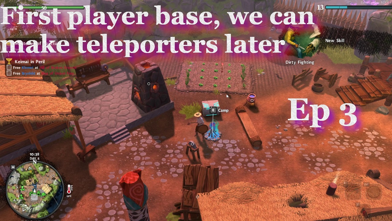 DYSPLACED - New Player guide - First Base - How to unlock trader - Mysteries of Sanctus - Ep 3