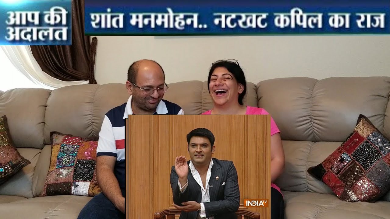 Kapil Sharma in Aap Ki Adalat (Full Interivew) Part 1 | With Rajat Sharma | REACTION!!  | MUST WATCH