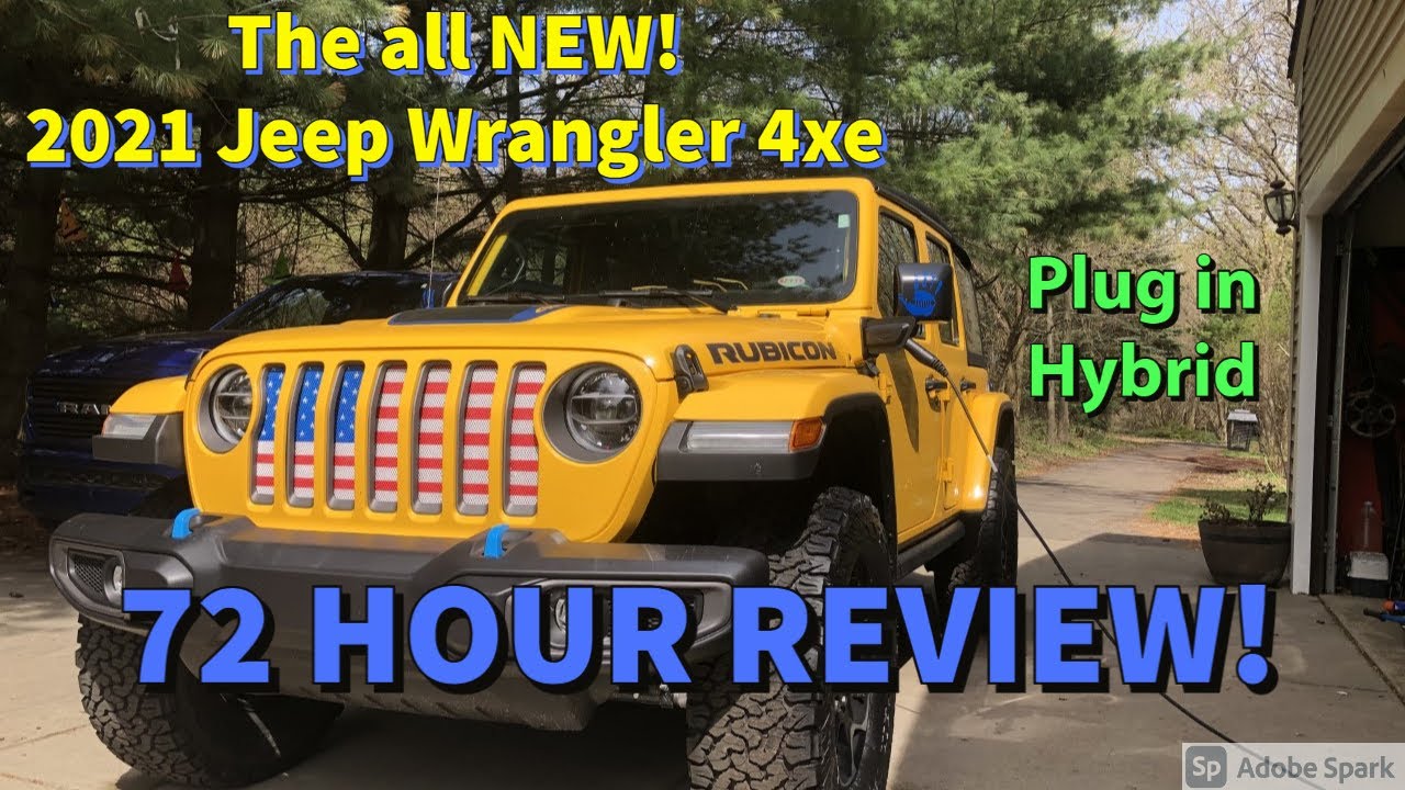 Обзор за 72 часа | Jeep Wrangler 4xe Plug-in Hybrid 2021 года | Первые впечатления