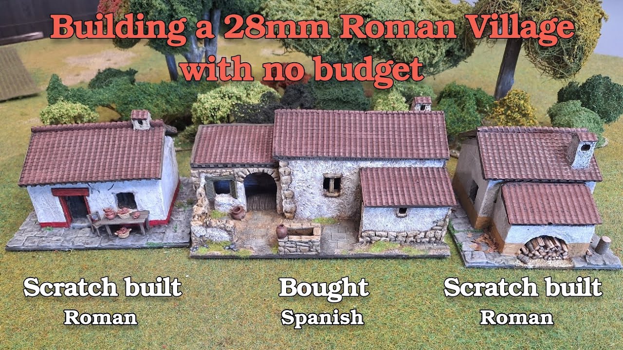 28mm Budget Roman Buildings