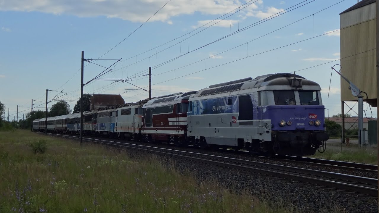 W Pèlerin, BB 26231, 26063, 22275, CMR... Les circulations ferroviaires du mois de Juin 2024 (54)
