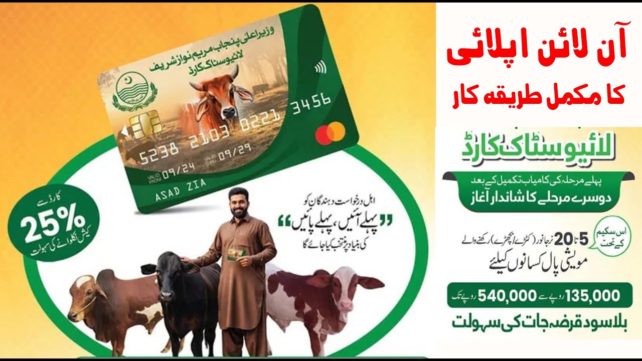 CM Punjab LiveStock Card Program 2025 | Interest-Free Loans for Cattle Farmers | Maryam Nawaz Scheme