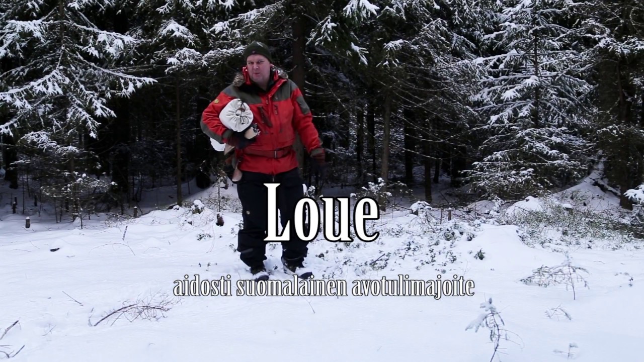 Suomalaisen louteen pystytys