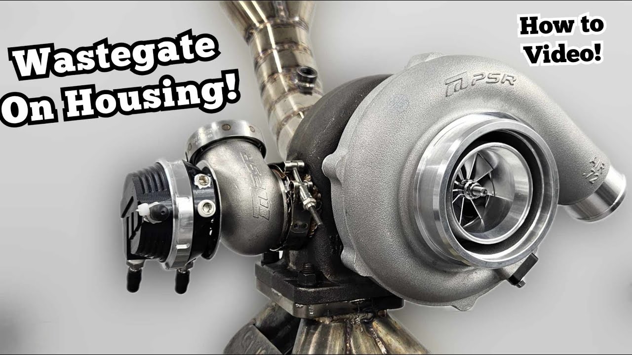 Welding My Wastegate Onto My Turbo Housing! Pulsar G30-770