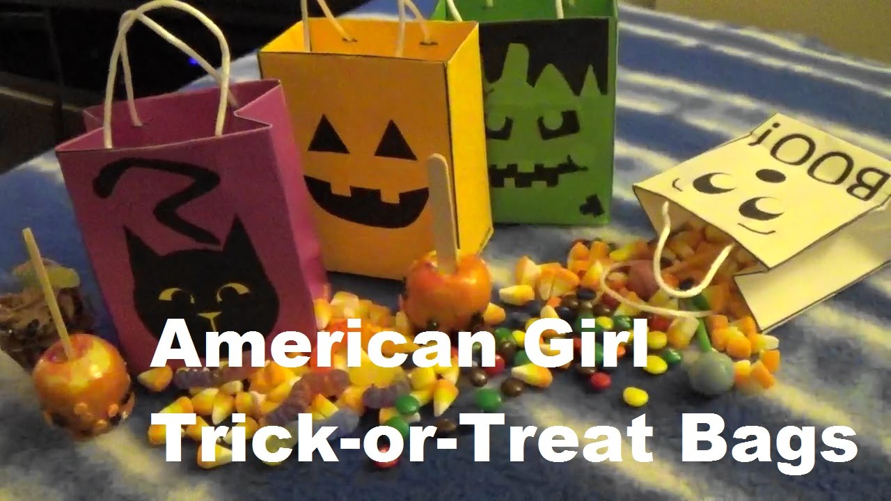 Make Trick-or-Treat Bags For American Girl Doll