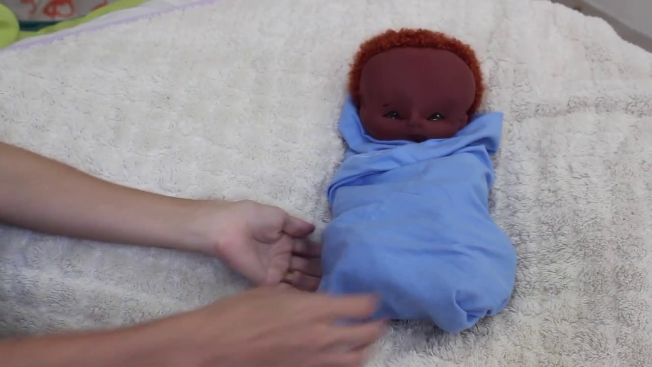 Valentín, a 16 inch weighted preemie size cloth baby doll