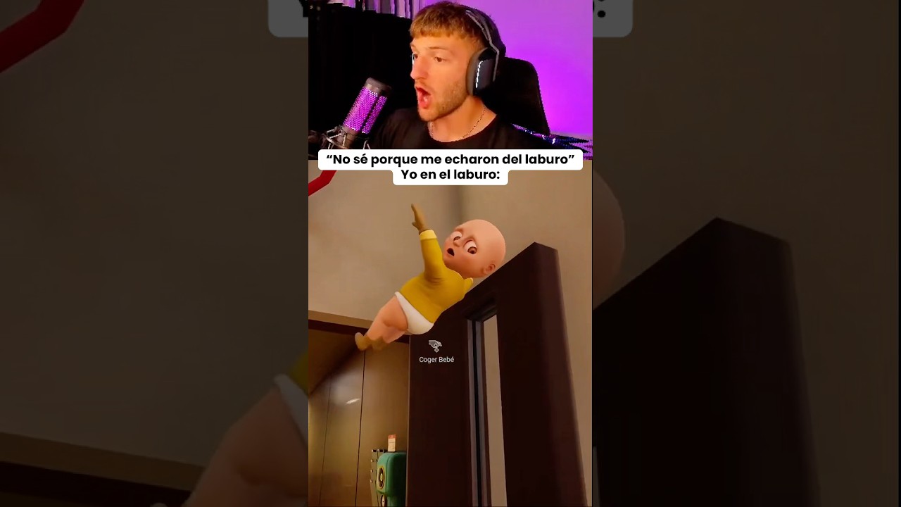 No se porque me echaron del laburo #humor #shorts #gamer #thebabyinyellow #gaming