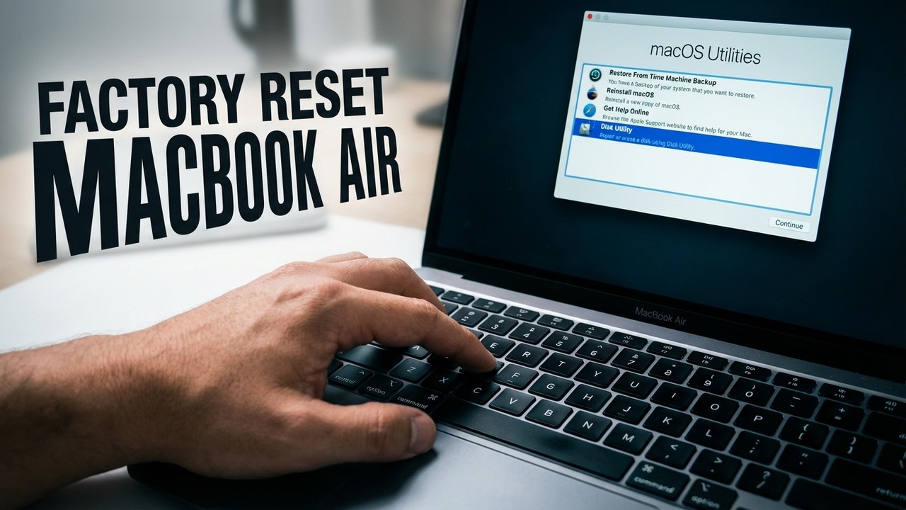 How to Reset a Macbook Air to Factory Settings