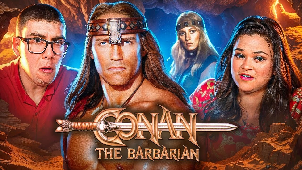 CONAN THE BARBARIAN (1982) MOVIE REACTION - Arnold Schwarzenegger - First Time Watching - Review