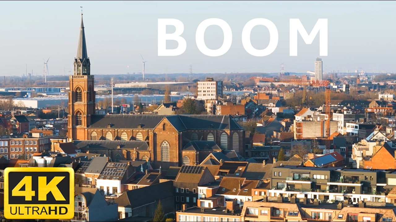 Boom City, Belgium | 4K Aerial Drone Compilation