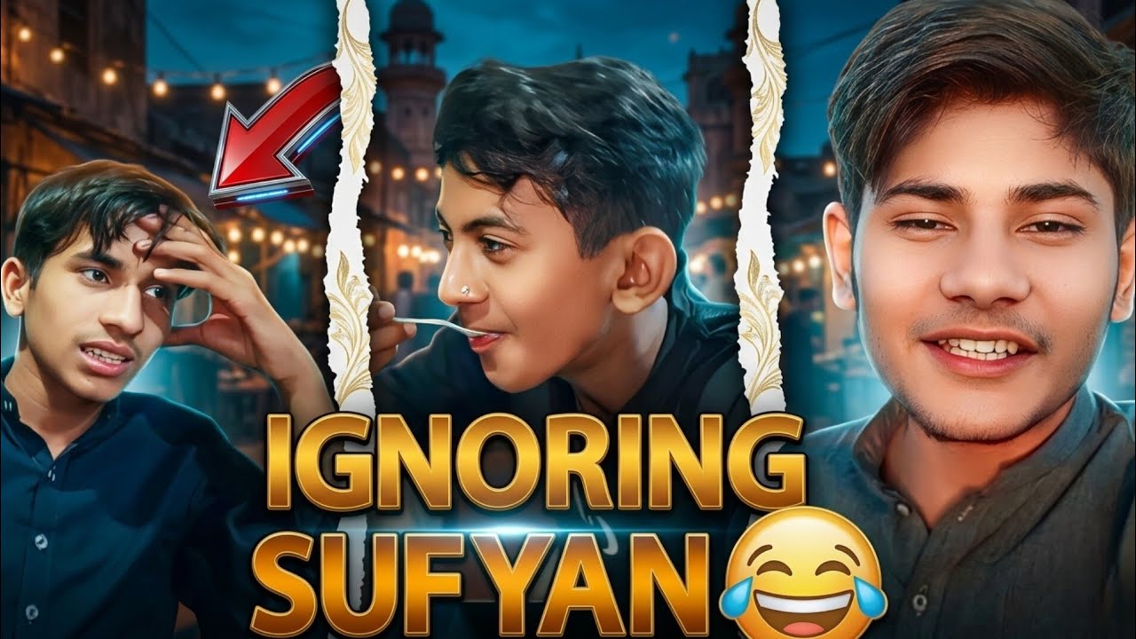 Everyone Ignored Sufyan For 24 Hours 😱 (Funny Result)😁