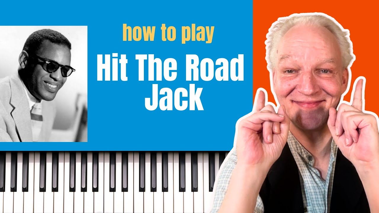 Hit The Road Jack, Ray Charles, Piano Tutorial, R&B