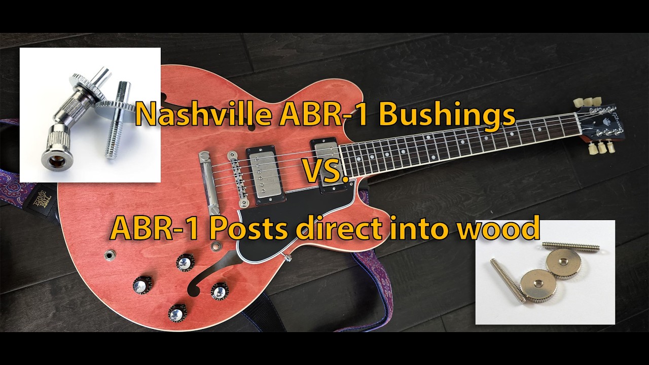 Nashville Style ABR-1 Bushings vs ABR-1 Posts Direct into the wood. Does it make a ton difference?