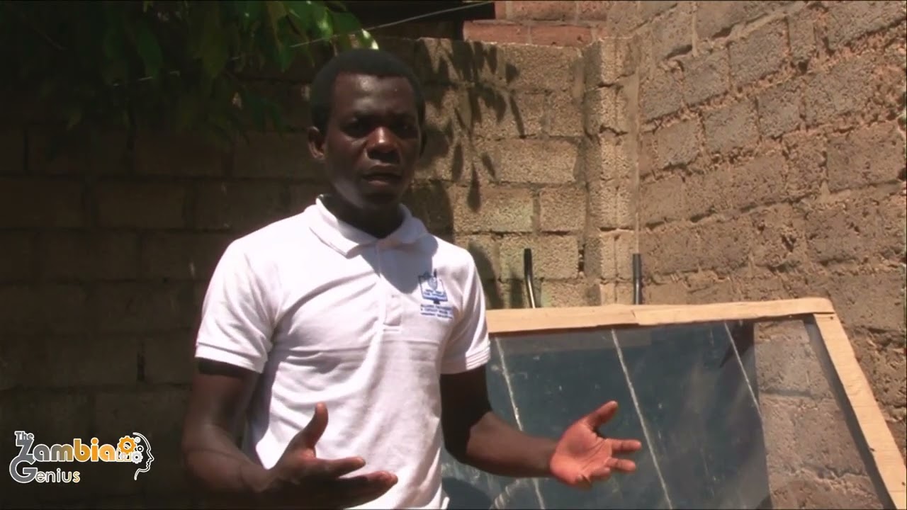 THE ZAMBIAN GENIUS SOLAR CAR PROTOTYPE TIMOTHY CHISHIMBA