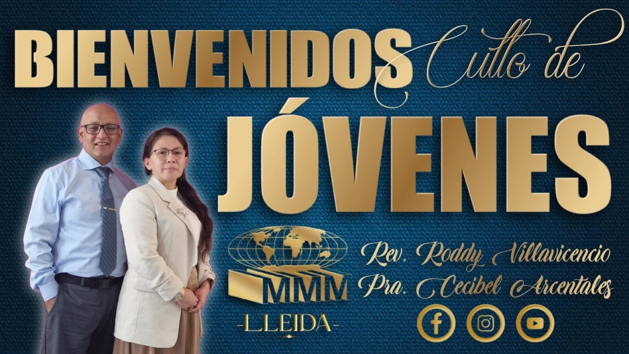 𝘾𝙐𝙇𝙏𝙊 𝘿𝙀 𝙅Ó𝙑𝙀𝙉𝙀𝙎 📚🙏 / 𝙍𝙀𝙑. 𝙍𝙊𝘿𝘿𝙔 𝙑𝙄𝙇𝙇𝘼𝙑𝙄𝘾𝙀𝙉𝘾  | 𝙄𝙊 𝙋𝙍𝘼. 𝘾𝙀𝘾𝙄𝘽𝙀𝙇 𝘼𝙍𝘾𝙀𝙉𝙏𝘼𝙇𝙀𝙎|| MMM  LLEIDA ||