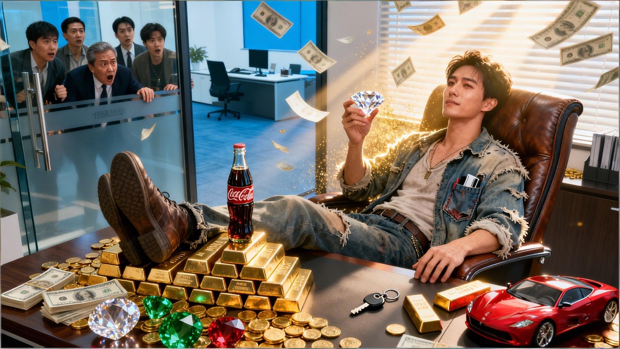 經理天天罵我，我摸魚摸成首富了！💰超跑大樓全到手，千金倒追怎麼辦？