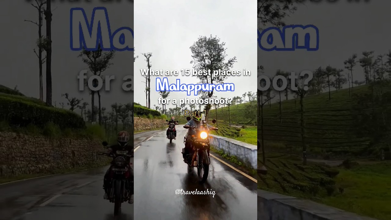 What are the 15 best places in Malappuram for photoshoot? - Part 1 | Travel Aashiq #ytshorts