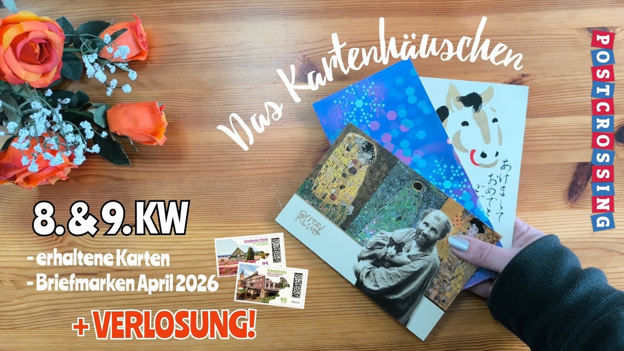 Postkarten aus der 8. und 9. Kalenderwoche