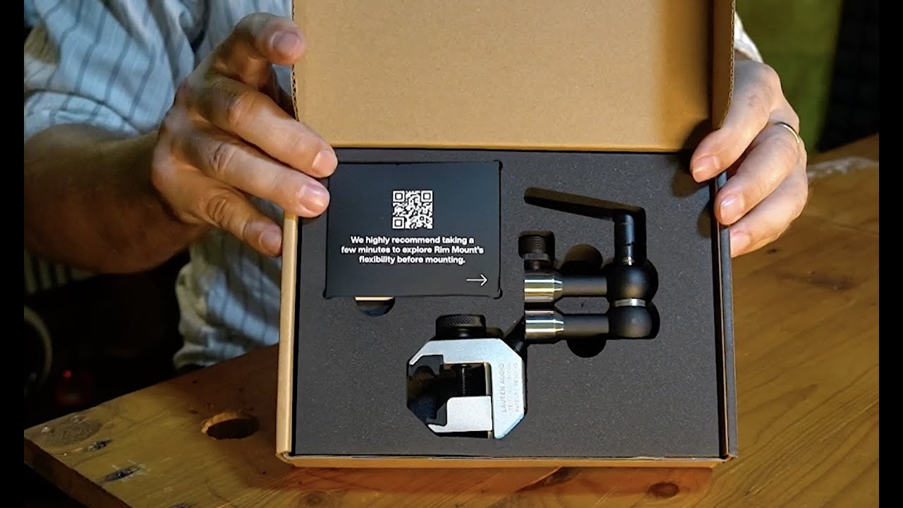 Unboxing RIM MOUNT Drum Mount System by Lauten Audio. The Best snare, tom & kick microphone clamp